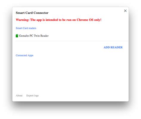 smart card connecter app|smart connector application.